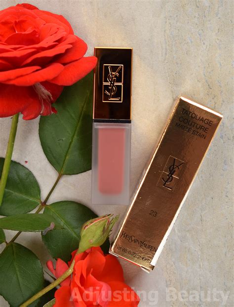 ysl tatouage couture 23 dupe|tatouage couture lip stain.